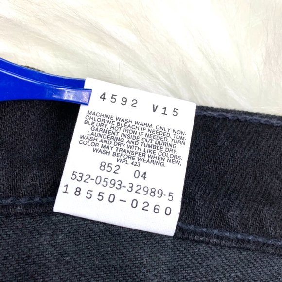 🚫SOLD! 👖VINTAGE |•LEVI'S•| 550 Hi-Rise 90s Jean - Picture 12 of 12